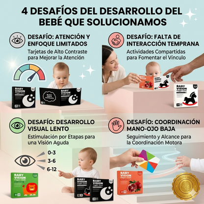 MontiSense™ 👶💡SET TARJETAS SENSORIALES MONTESSORI ⭐⭐⭐⭐⭐