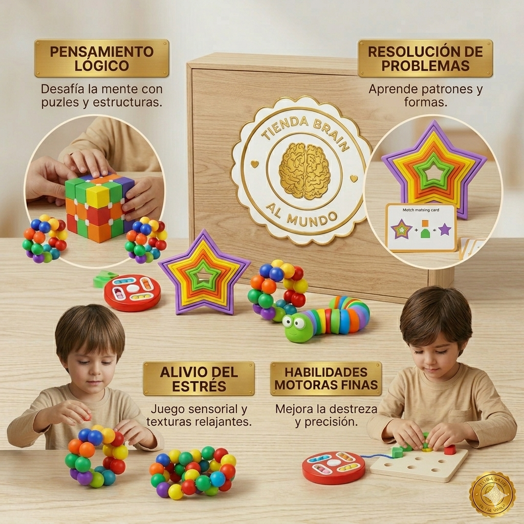 SmartMont™ 📚🌱KIT SENSORIAL DIDACTICO MONTESSORI ⭐⭐⭐⭐⭐