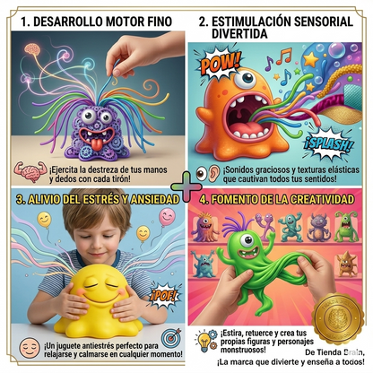 Gritón-Squish Pro™ 🤪💥Juguete squishi De Monstruo Chillon⭐⭐⭐⭐⭐