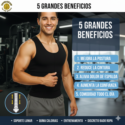 PowerFit™ 💪🔥👕FAJA PARA HOMBRE COMPRESION REDUCTORA ⭐⭐⭐⭐⭐