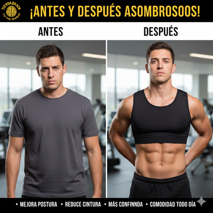 PowerFit™ 💪🔥👕FAJA PARA HOMBRE COMPRESION REDUCTORA ⭐⭐⭐⭐⭐