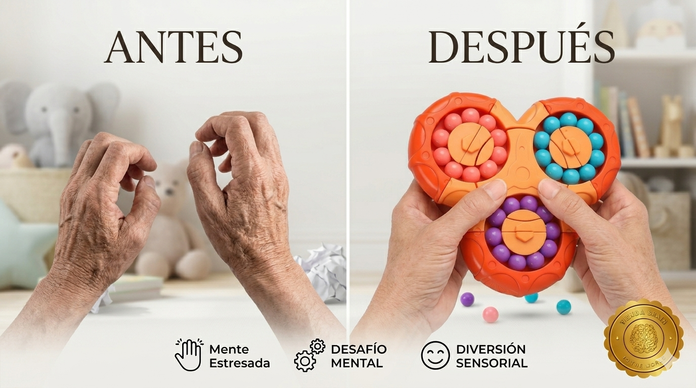 FocusCube™ 🎯✨Juguete Sensorial Fidget Cube Spinner ⭐⭐⭐⭐⭐
