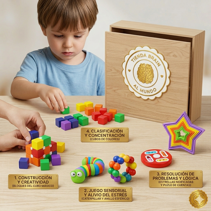 SmartMont™ 📚🌱KIT SENSORIAL DIDACTICO MONTESSORI ⭐⭐⭐⭐⭐