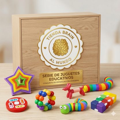 SmartMont™ 📚🌱KIT SENSORIAL DIDACTICO MONTESSORI ⭐⭐⭐⭐⭐