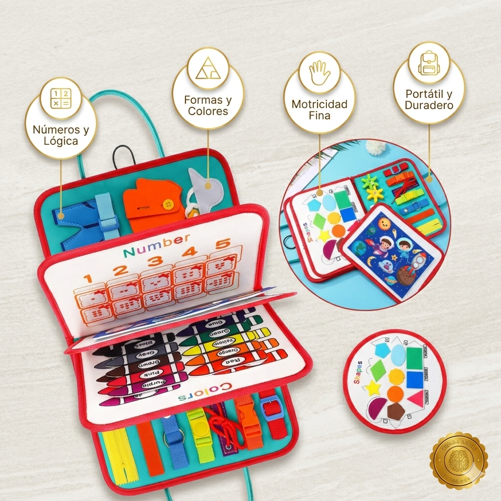 MontiJourney™ ✨🌿MALETA DE JUGUETE SENSORIAL MONTESSORI ⭐⭐⭐⭐⭐