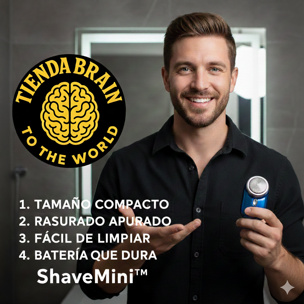 ShaveMini™ MINI AFEITADORA ELECTRICA CARGA USB ⭐⭐⭐⭐⭐