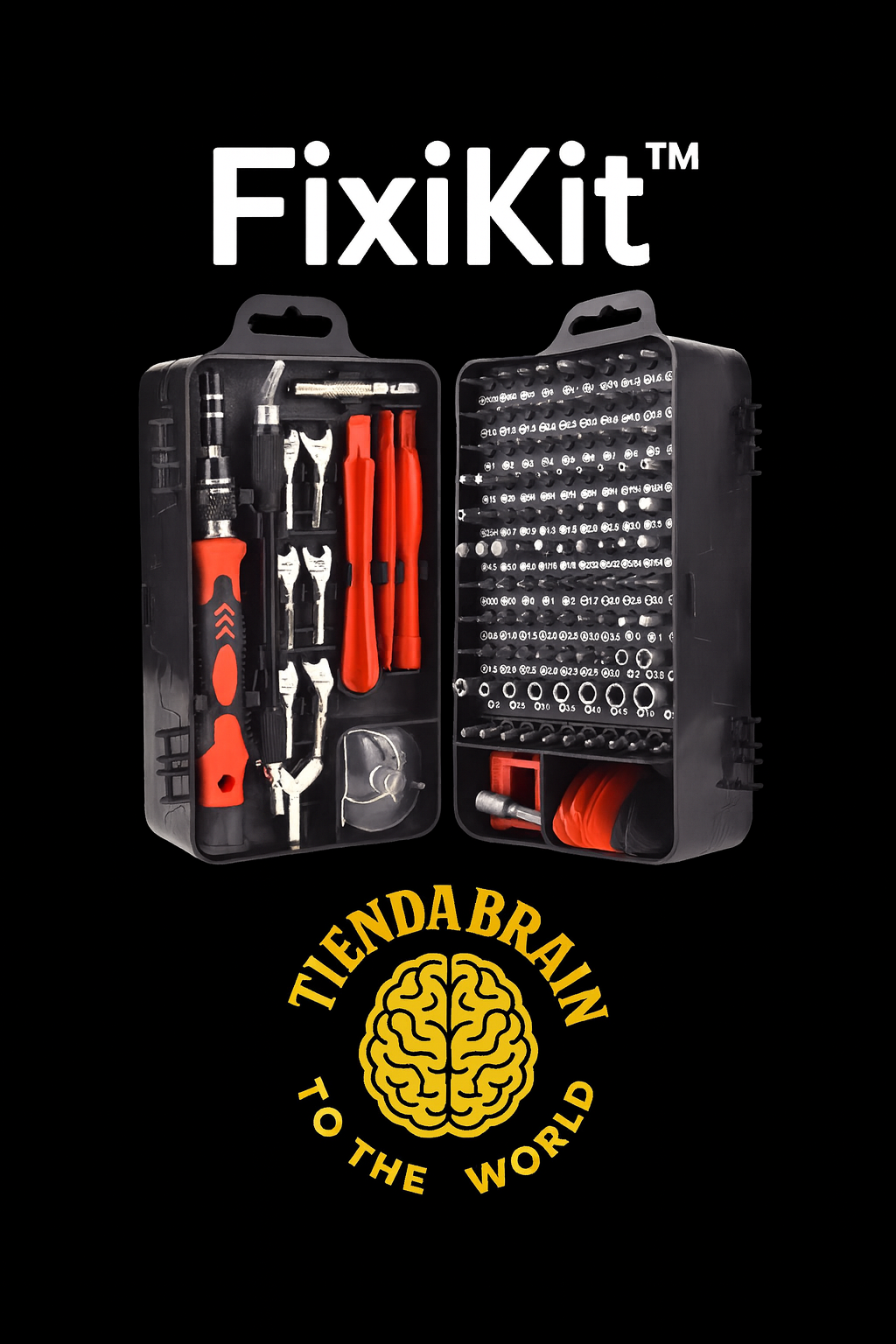 FixiKit™ 🛠️📦Set Kit Juego Destornillador 135 En 1 ⭐⭐⭐⭐⭐