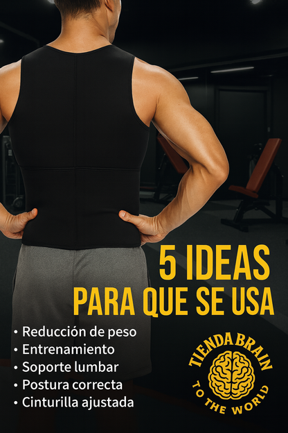 PowerFit™ 💪🔥👕FAJA PARA HOMBRE COMPRESION REDUCTORA ⭐⭐⭐⭐⭐