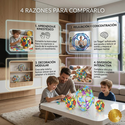 ZenBall Expand™ 🌈🧘Juguete Antiestres Esfera Expandible Jue⭐⭐⭐⭐⭐