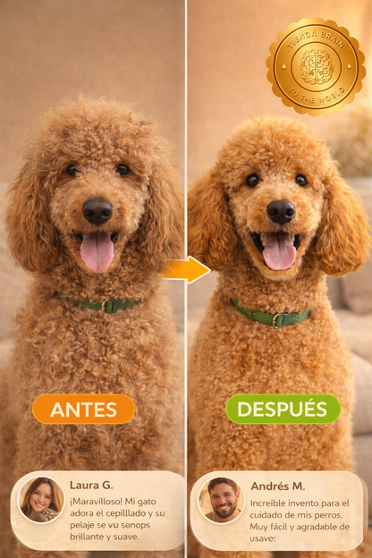 SteamPet™ 🐶🌫️Cepillo mascota vapor⭐⭐⭐⭐⭐