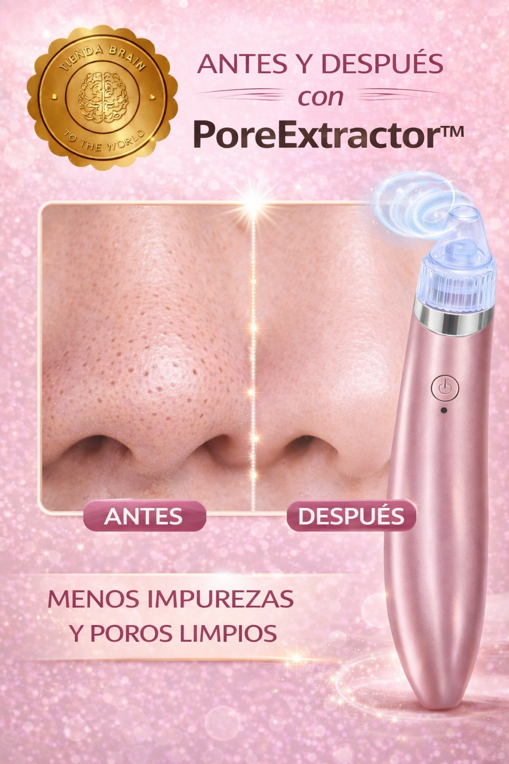 🌿🔧 PoreExtractor™ Extractor De Puntos Negros Y Espinillas ⭐⭐⭐⭐⭐