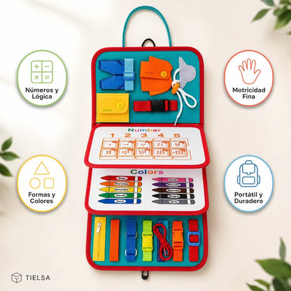 MontiJourney™ ✨🌿MALETA DE JUGUETE SENSORIAL MONTESSORI ⭐⭐⭐⭐⭐